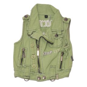 Zöld  átmeneti mellényke ( S)