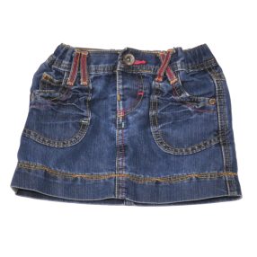 Marks&Spencer -  kék  farmer szoknya ( 80-86)