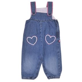  kék  kantáros farmernadrág (80)