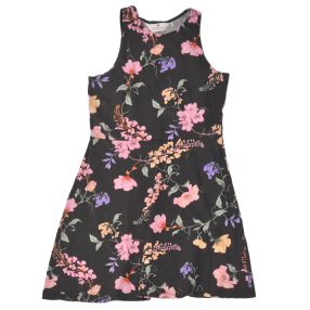  H&M - szürke, virágmintás  ruha ( 158-164)