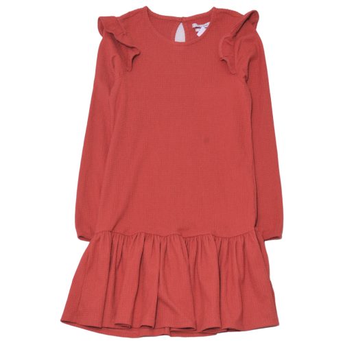 Reserved -  koral piros  fodros ruha (146)