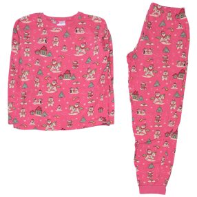  BPC -  rózsaszín, jeges Maci  pizsama szett (164*)