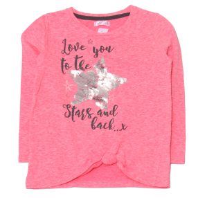  UV rózsaszín  hosszú ujjú felső (110)