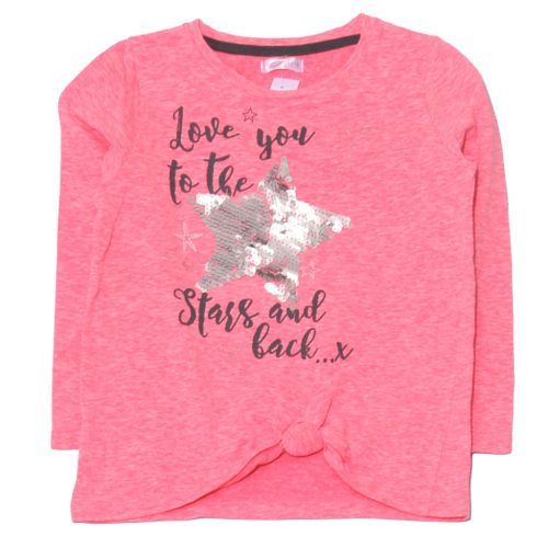  UV rózsaszín  hosszú ujjú felső (110)