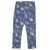 Kék virágmintás  nadrág ( 116-122)