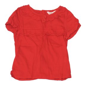 Matalan -  piros  rövidujjú blúz ( 104-110)