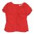 Matalan -  piros  rövidujjú blúz ( 104-110)