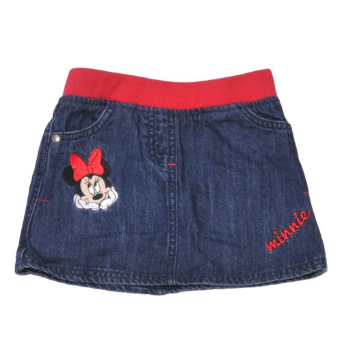  Disney, Minnie egér -  kék  farmer szoknya ( 98-104)