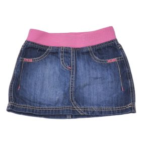  kék  farmer szoknya ( 98-104)