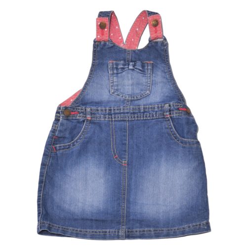 George -  kék  kantáros ruha ( 98-104)