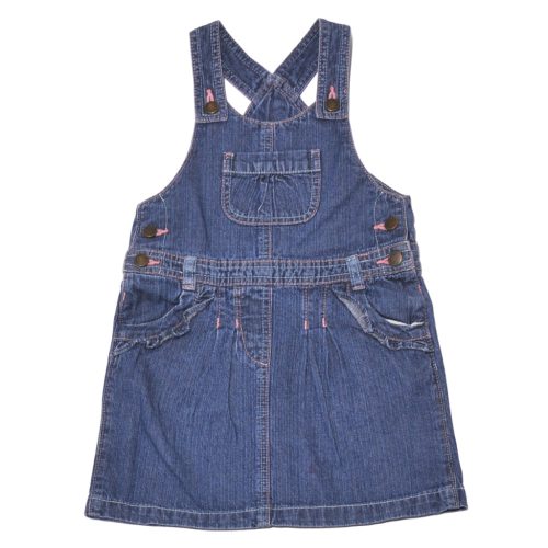 George -  kék  kantáros ruha ( 98-104)