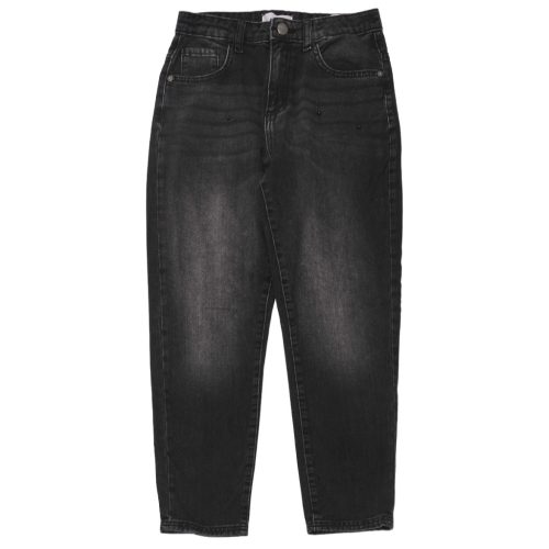  Reserved -  szürke  Farmernadrág gyöngyökkel (152)