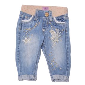  kék, angyalkás  farmernadrág ( 62-68)