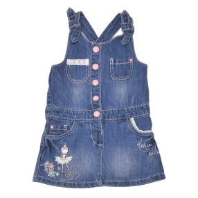  kék, balett táncos  farmer kantárosruha ( 92-98)