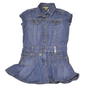  kék  farmer ruha (98)