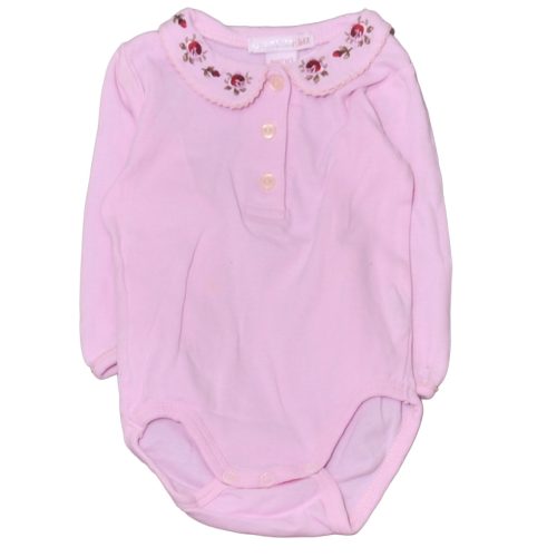 H&M - rózsaszín hosszú ujjú body (62)