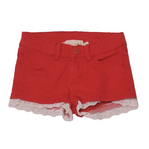 H&M - Piros farmer rövidnadrág (110)