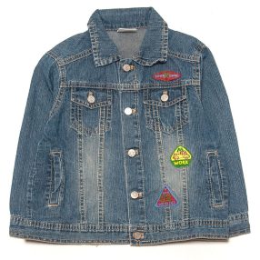 Impidimpi - kék farmerkabát (98-104)