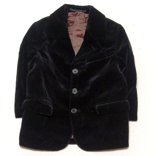 The collection - fekete bársony zakó (98)