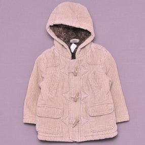 Ladybird - drapp kordkabát (80-86)