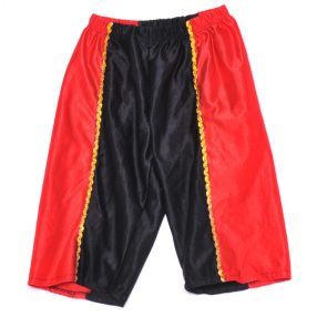   Irnok, középkori nemes - piros, fekete, arany csík jelmez (104-116)