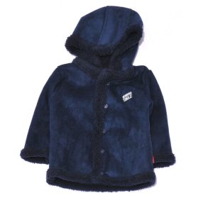 Name it - kék velúr kabát (68)