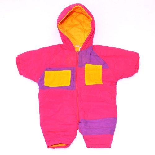 C&A - pink, sárga overál (74)