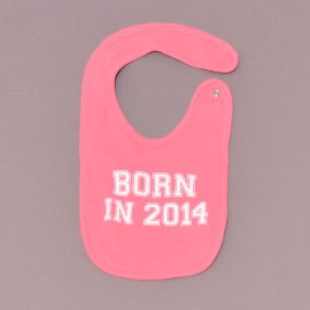 F&F - Rózsaszín előke (baby)