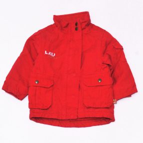 Piros átmeneti kabát fiúnak (68)