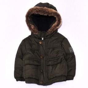 C&A - Khaki télikabát (74)