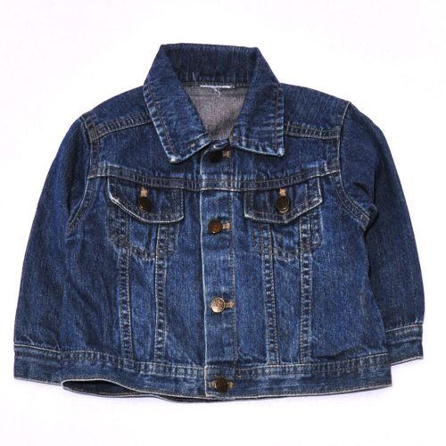 Kék farmerkabát fiúnak (74-80)