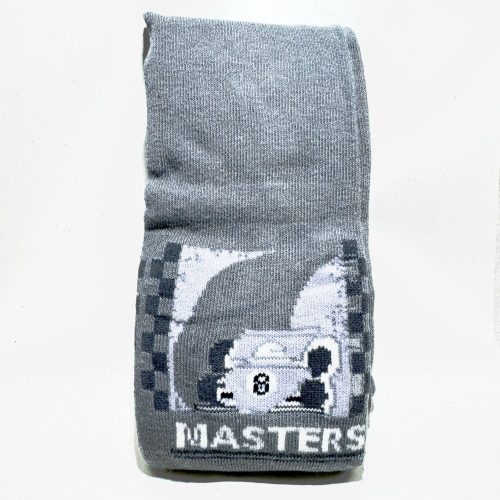 Mr Pamut - Szürke, versenyautó harisnya (140-152)