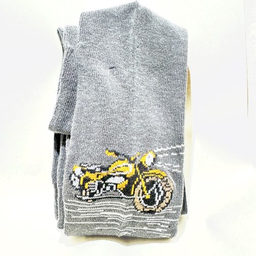 Mr Pamut - Sötétszürke, motor harisnya (140-152)