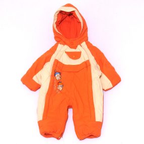 Hong Yun Da - Narancssárga, krém overál (74-80)