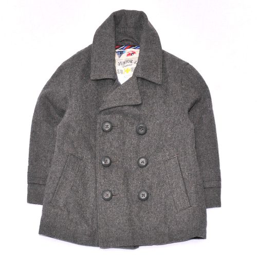 Junior J. - Szürke szövetkabát (86-92)