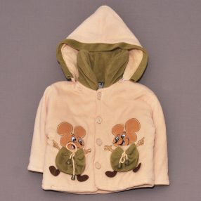 Xin - Drapp, Zöld polár kabát (92)