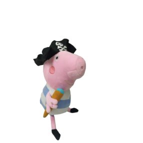   30 cm-es plüss kalóz George - Peppa Pig - Peppa Malac - ÚJ