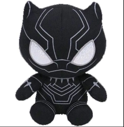 Bébi Fekete Párduc plüss (textil) figura - Marvel - ÚJ