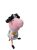 30 cm-es plüss kalóz George - Peppa Pig, Peppa Malac - ÚJ