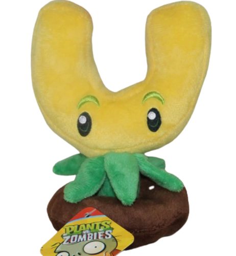 Sárga mágnes plüss - Plants vs. Zombies - ÚJ