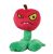 Piros mérges növény, plüss figura - Plants vs. Zombies - ÚJ