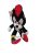 22 cm-es fekete plüss figura - Sonic - ÚJ