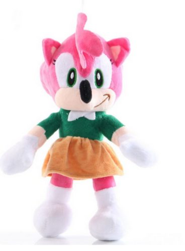 25 cm-es plüss lány figura - Sonic - ÚJ