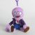Lila ruhás zombi plüss figura, kulcstartós, 20 cm - Plants vs. Zombies - ÚJ