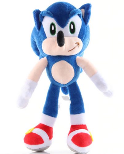 28 cm-es plüss figura - Sonic - ÚJ
