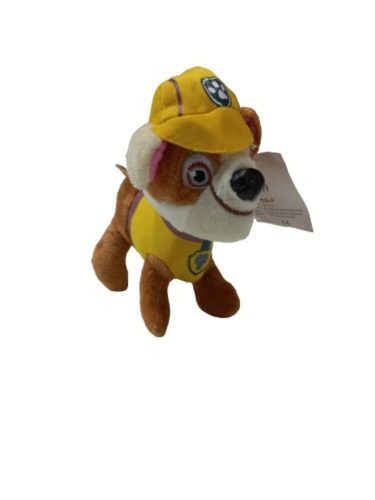 15 cm-es Rubble plüss - Mancs őrjárat, Paw Patrol - ÚJ