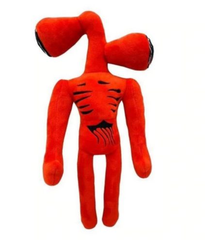 Sirenhead plüss figura, piros - ÚJ