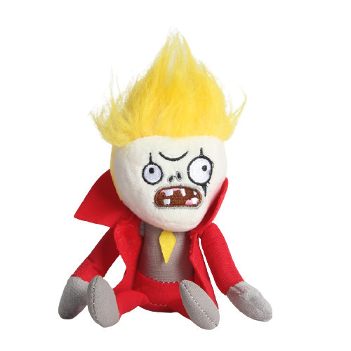 Piros ruhás zombi plüss figura - Plants vs. Zombies - ÚJ
