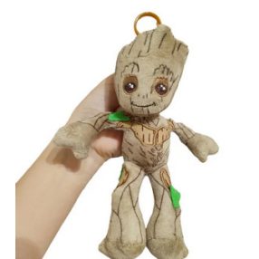   15 cm-es Groot plüss figura, kulcstartós - A galaxis őrzői - Marvel - ÚJ