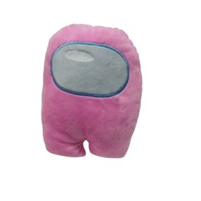 20 cm-es Among Us plüss figura, rózsaszín - ÚJ